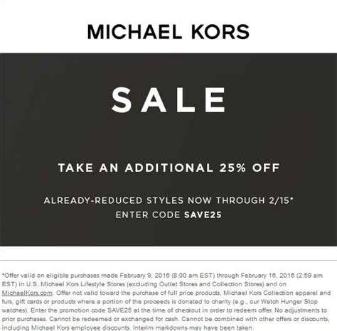 michael kors 10 off promo code|michael kors promo code 2024.